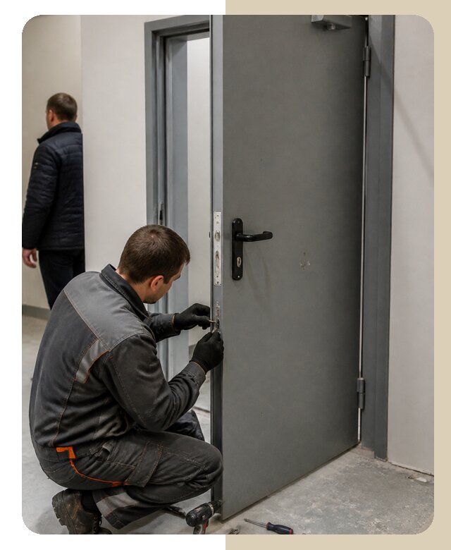 Ремонт противопожарной двери в Саратове по цене 6651 р. | ДвериЛегко-Срт